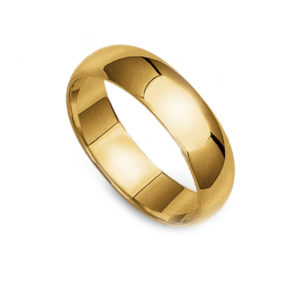 Obrączka złota