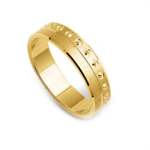 Obrączka złota