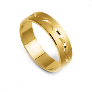 Obrączka złota