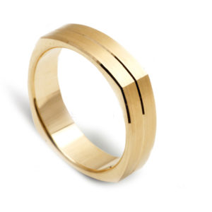 Obrączka złota