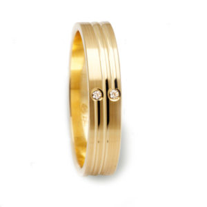 Obrączka złota